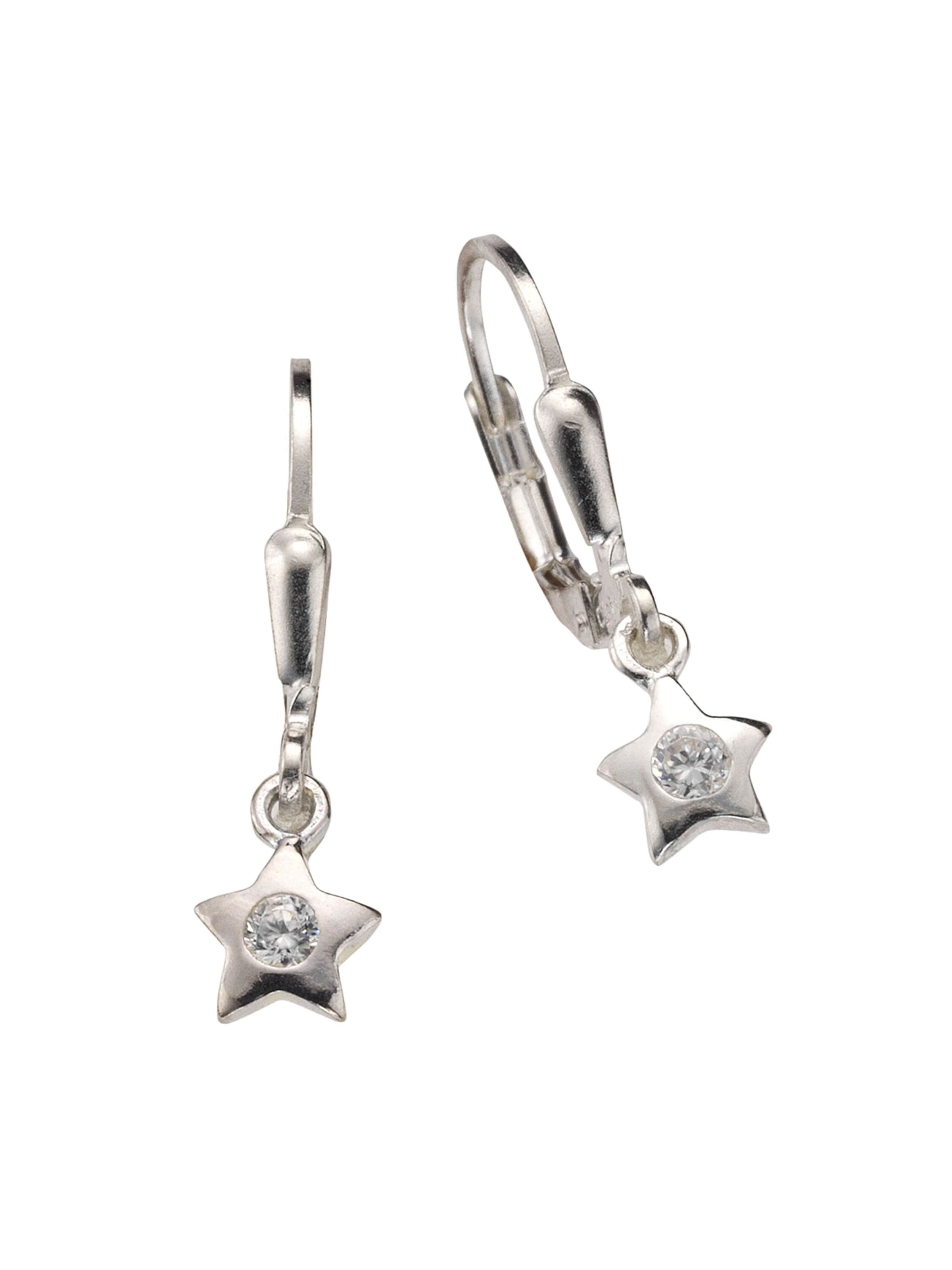 Zeeme Ohrringe in Silber: Vorderseite