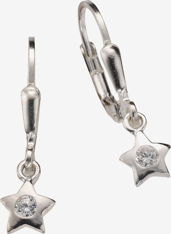 Zeeme Ohrringe in Silber: Vorderseite