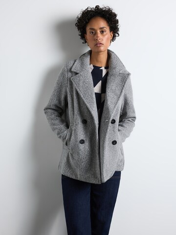 STREET ONE Between-Seasons Coat in Grey: front