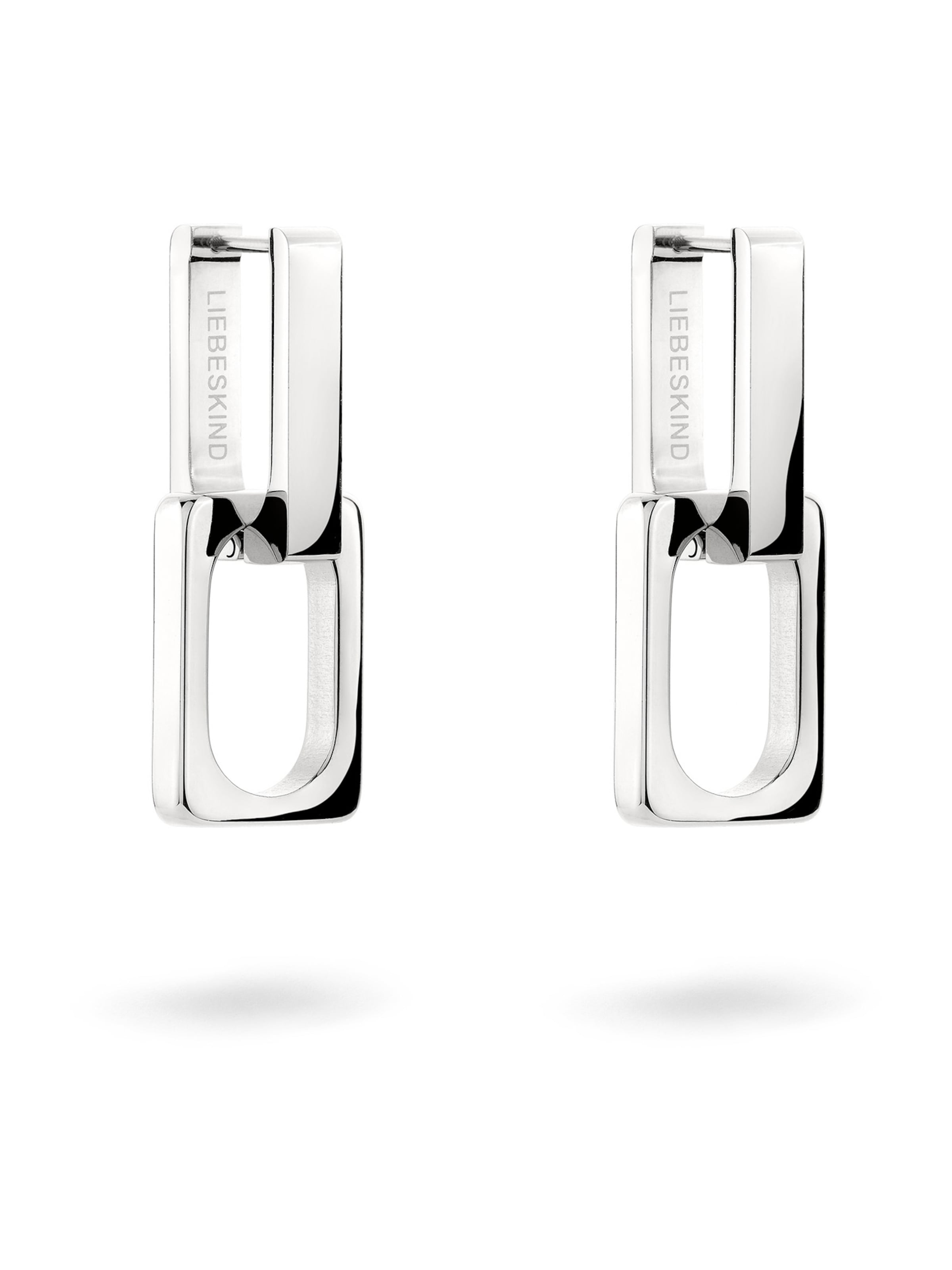 Liebeskind Berlin Náušnice – stříbrná: přední strana