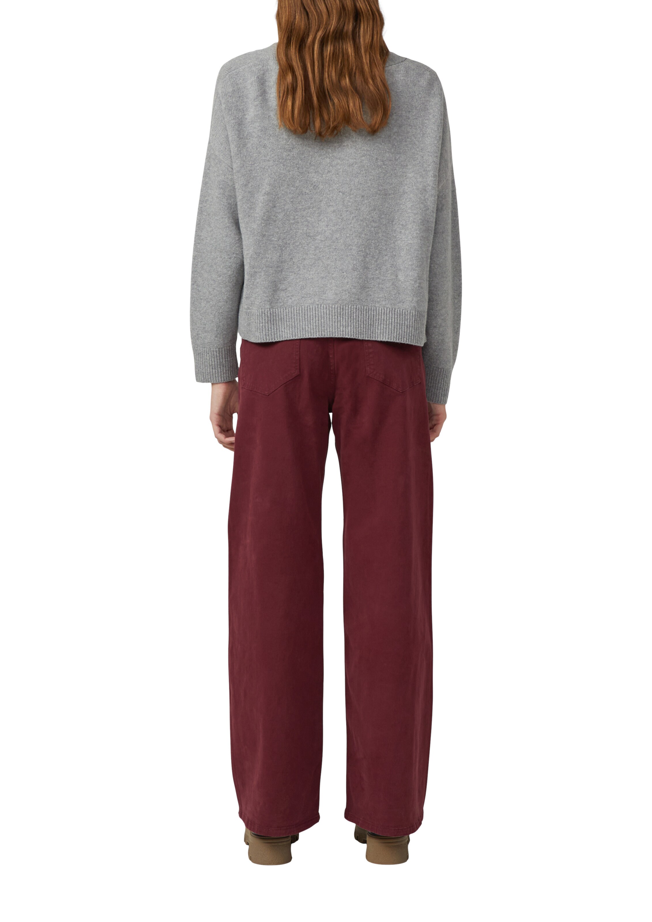 Wide Leg Jean 'Suri' s.Oliver en rouge