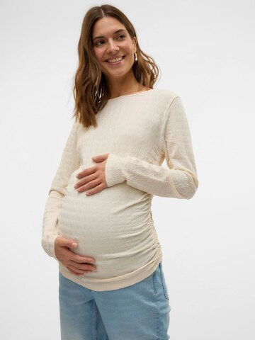 Vero Moda Maternity Shirt in Wit: voorkant