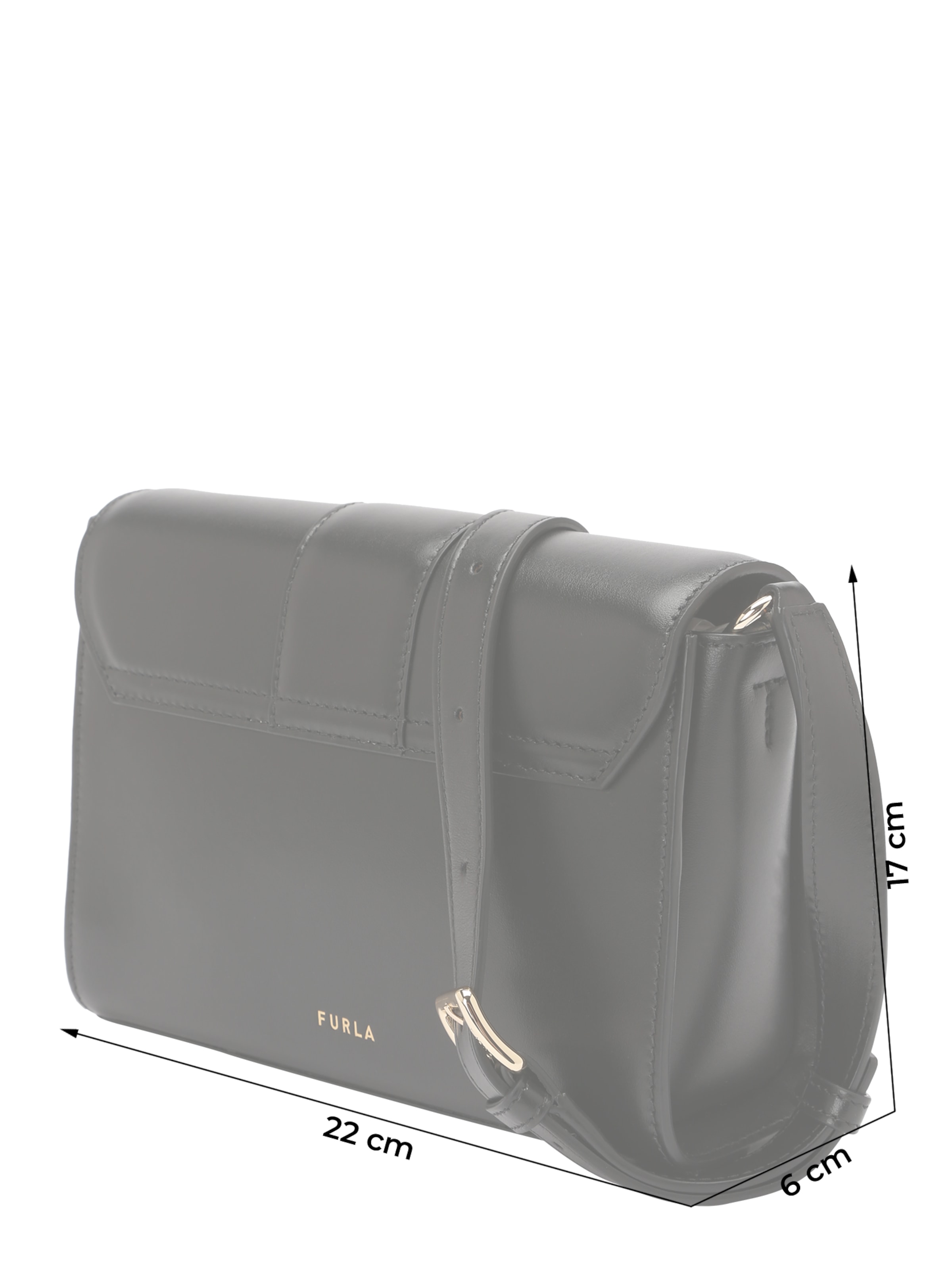 FURLA Сумка через плечо 'Urban' в Черный