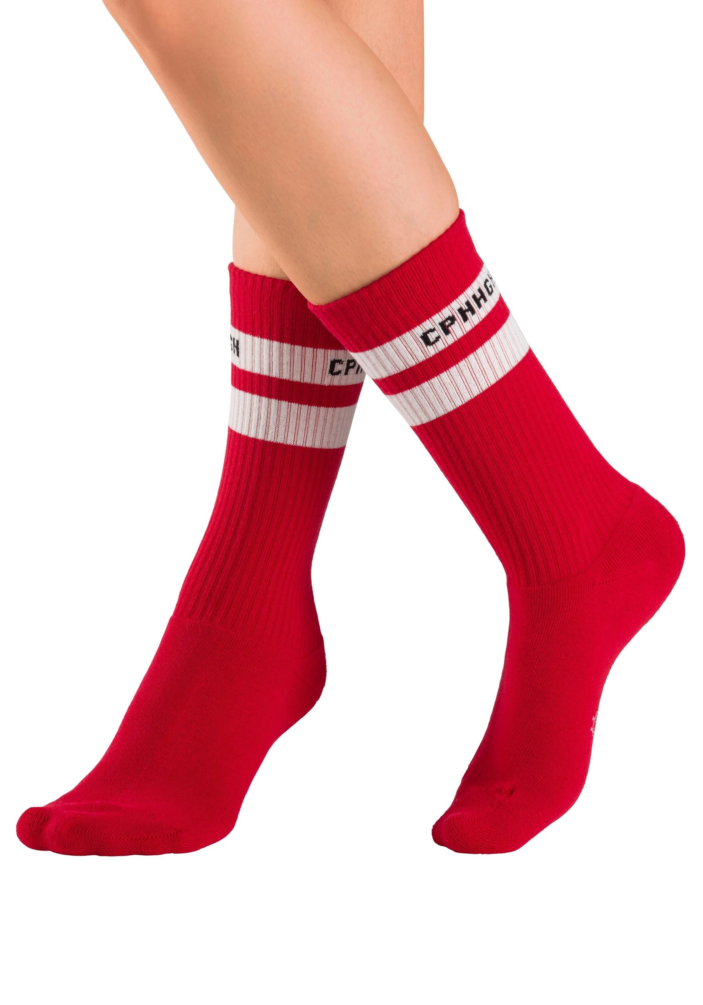 Copenhagen Studios Spordisokid, värv punane