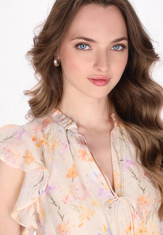 DreiMaster Vintage Blouse in Orange