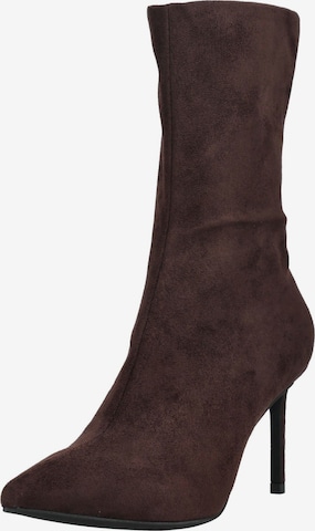 Jeffrey Campbell Enkellaarsjes in Bruin: voorkant