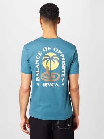RVCA T-Shirt 'COBRA MIRAGE' in Blau