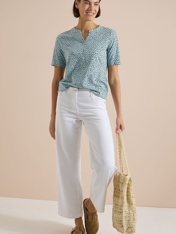 CECIL Bluse 'Lace Tunic' in Grün