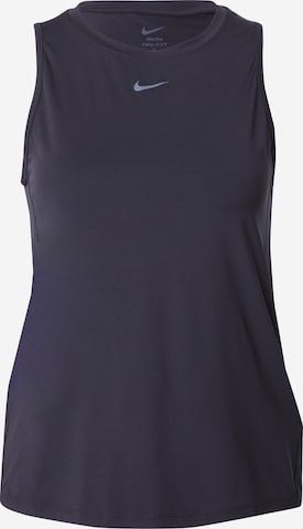 NIKE Sporttop 'One Classic' in Schwarz: predná strana