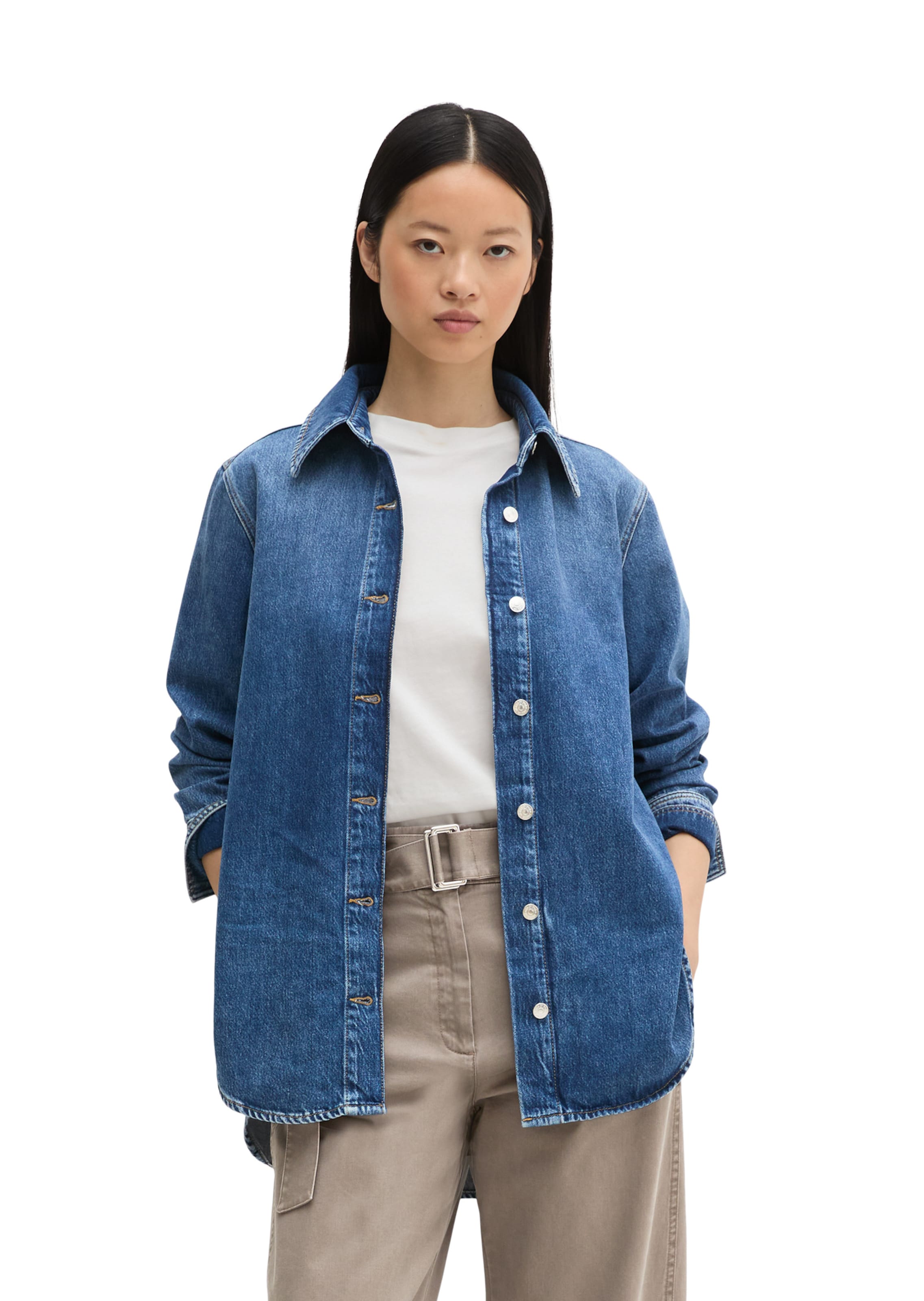 Marc O'Polo Blouse in Blue: front