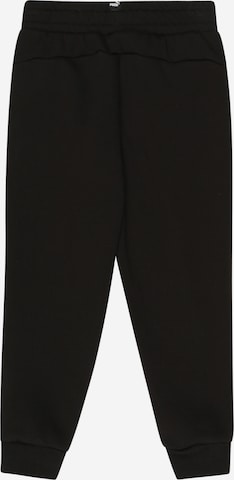 PUMA - Tapered Calças em preto