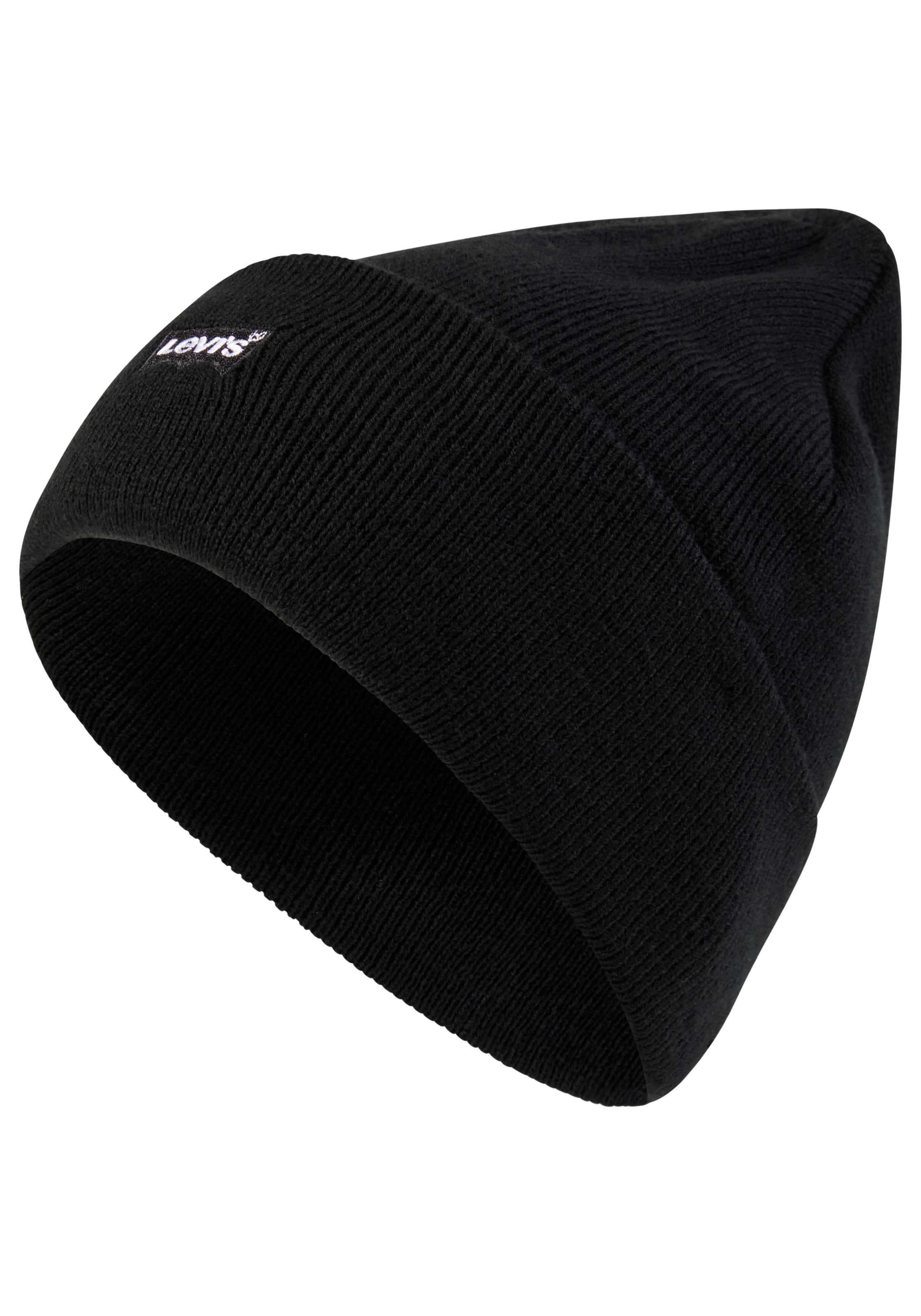 Levi's Kids Beanie in Black: front