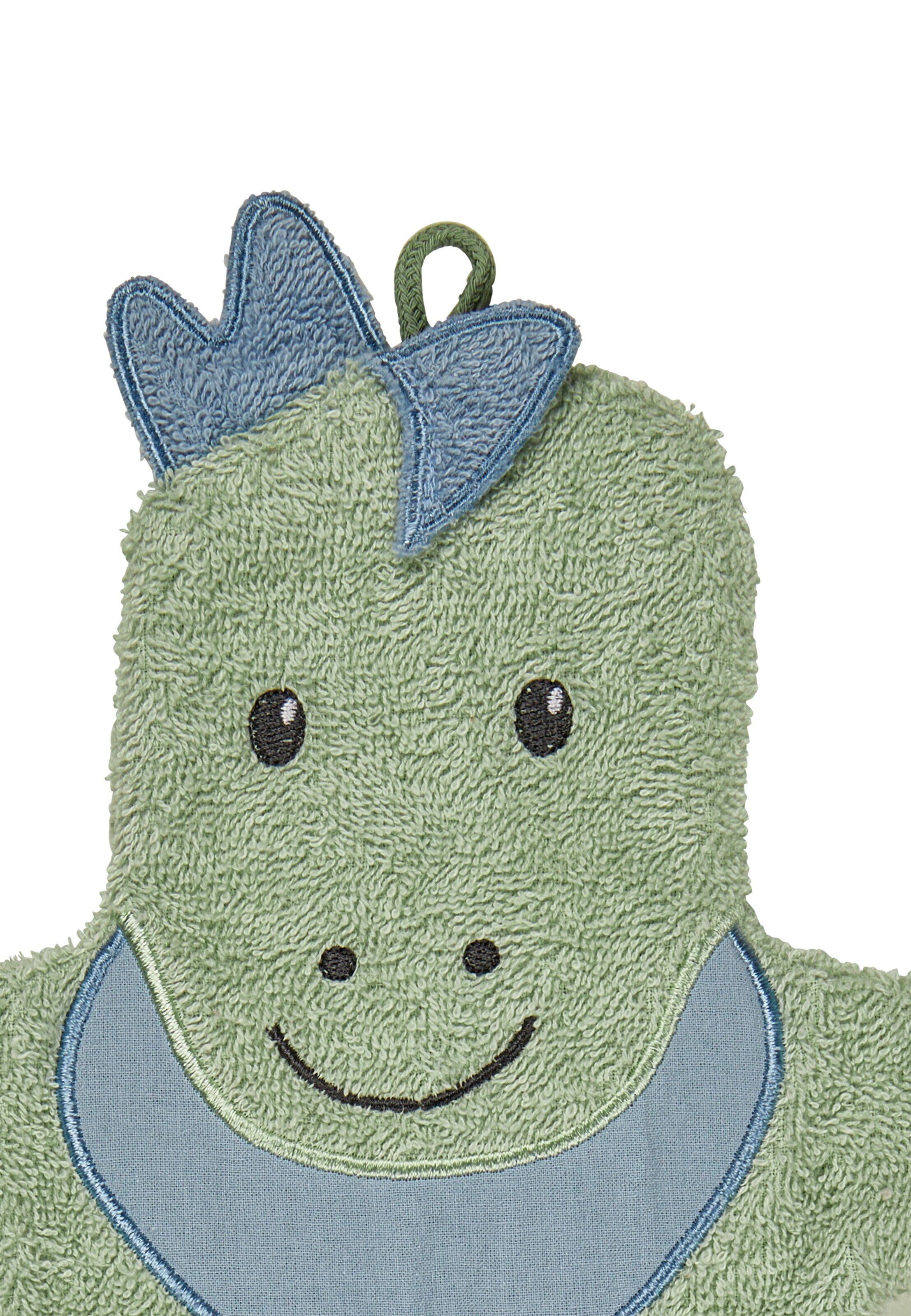 STERNTALER Washcloth 'Dino Rexi' in Green
