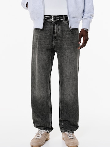 Pull&Bear Loosefit Farmer - szürke: elől