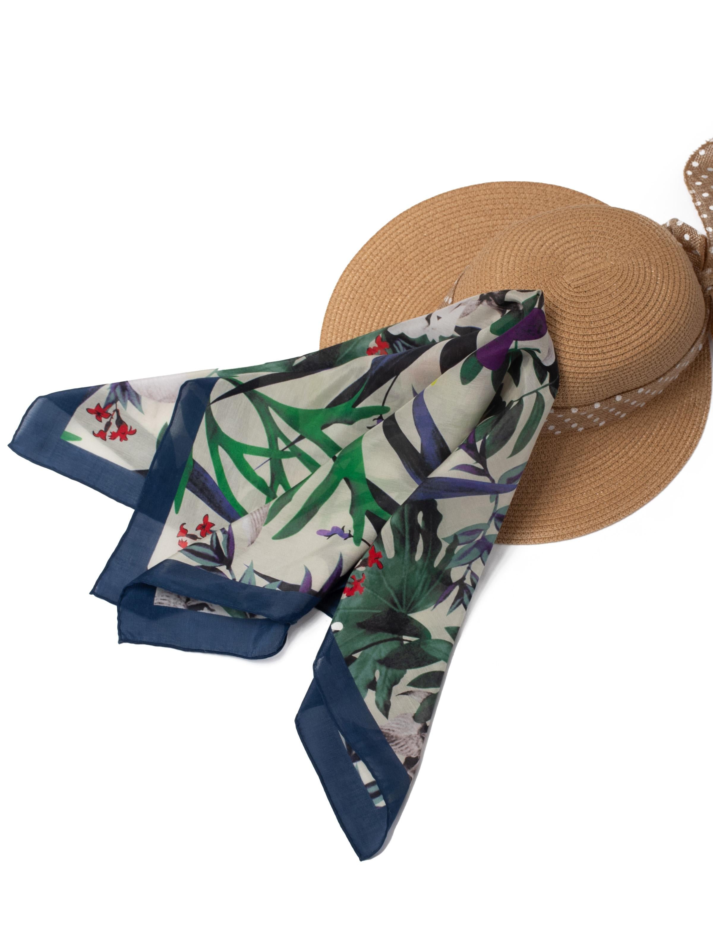 MayTree Sjaal 'Seidentuch mit Baumwolle' in Lila