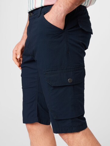 Coupe slim Pantalon cargo 'Josh' TOM TAILOR en bleu