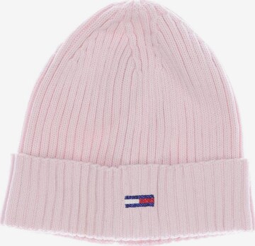 Tommy Jeans Hat & Cap in One size in Pink: front