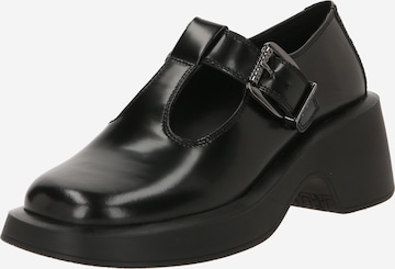 BRONX Дамски обувки на ток с отворена пета 'New-Vita' в черно: отпред
