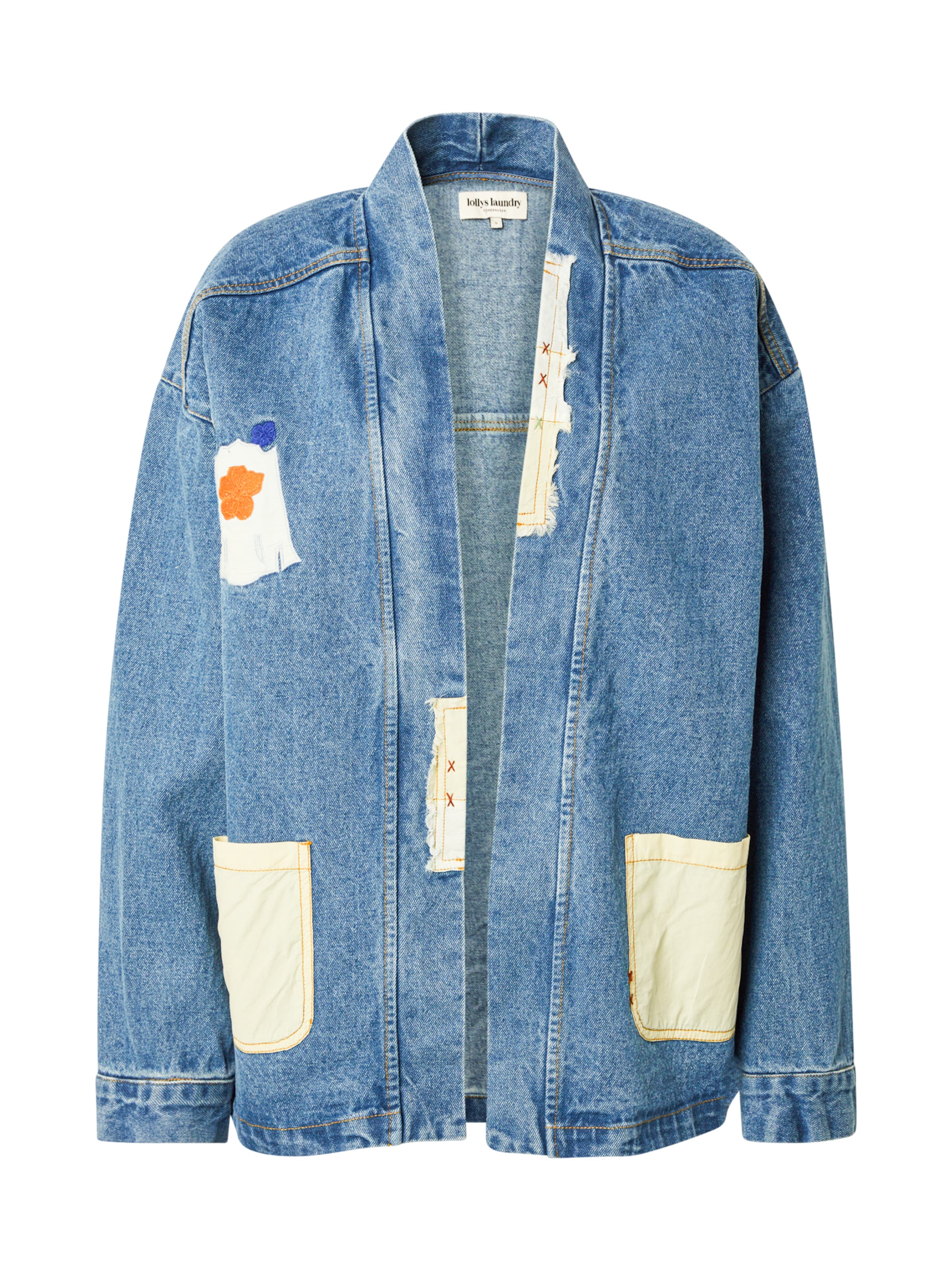 Geacă de primăvară-toamnă 'MilaLL' de la Lollys Laundry pe albastru: față