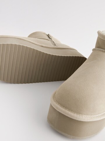 Bottines Next en beige