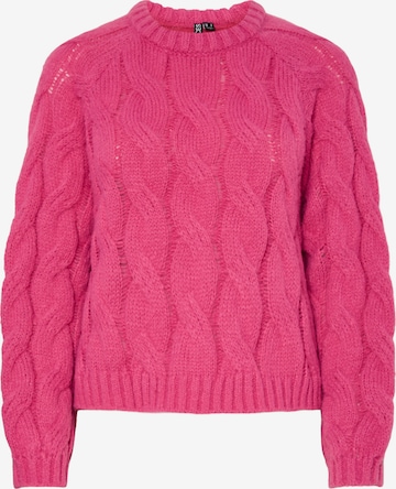 Pull-over 'PCJIA' PIECES en rose : devant