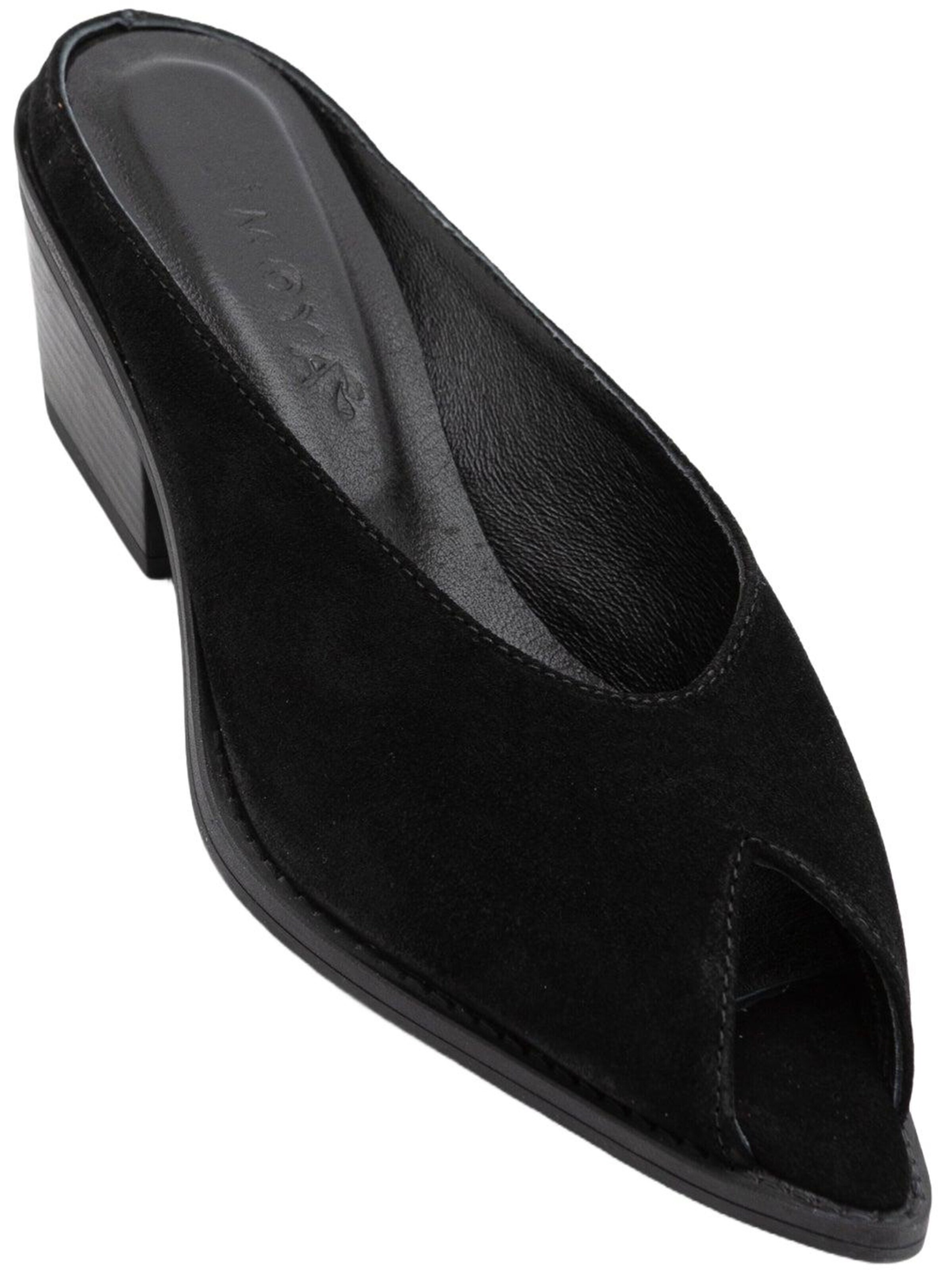Mule 'Rinesa' Limoya en noir : devant