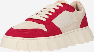 Apple of Eden - Zapatillas deportivas bajas 'London' en rojo: frente