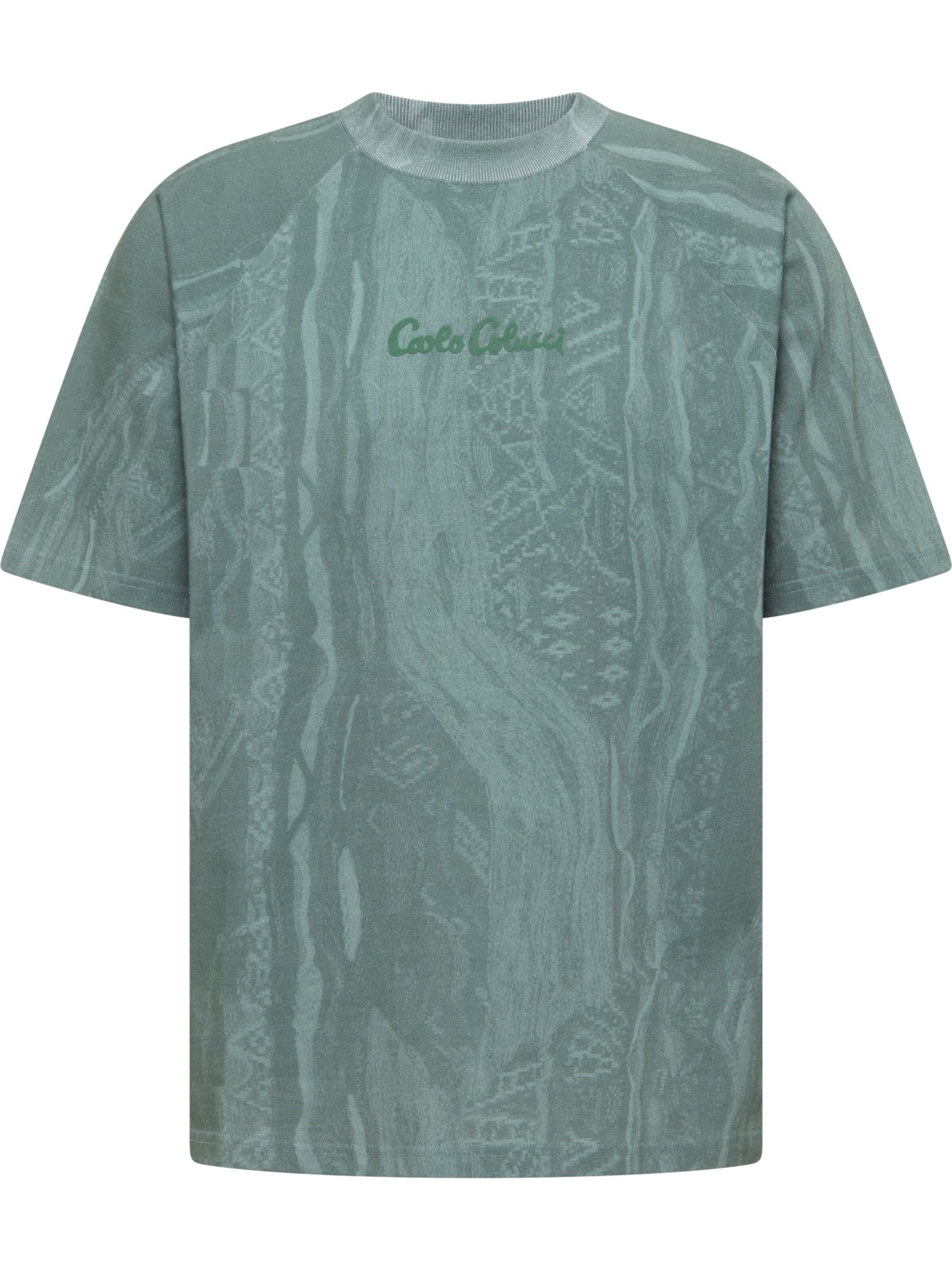Carlo Colucci Shirt 'Febbraio' in Green: front