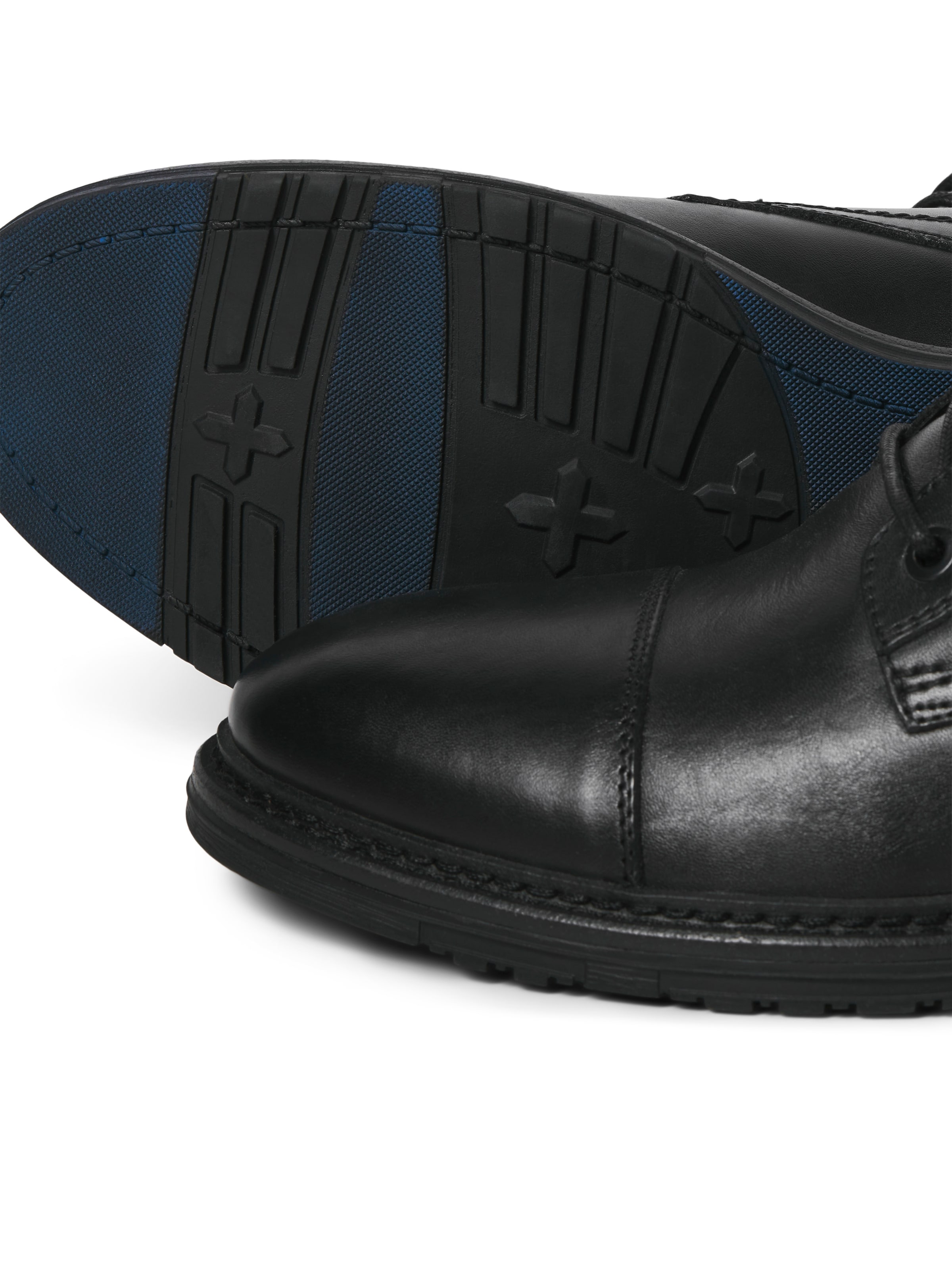 JACK & JONES - Botas com atacadores 'JFWWENTWORTH' em preto