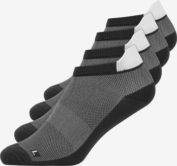 SNOCKS Ankle Socks in Grey: front