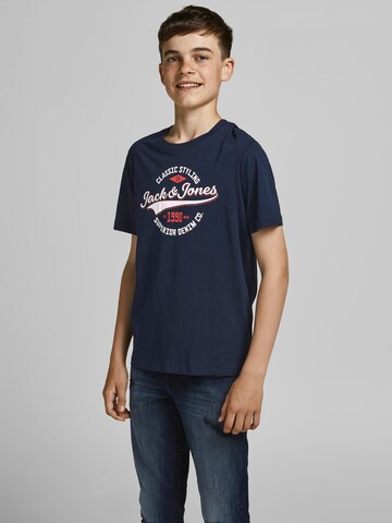 Jack & Jones Junior Shirt in Blue: front