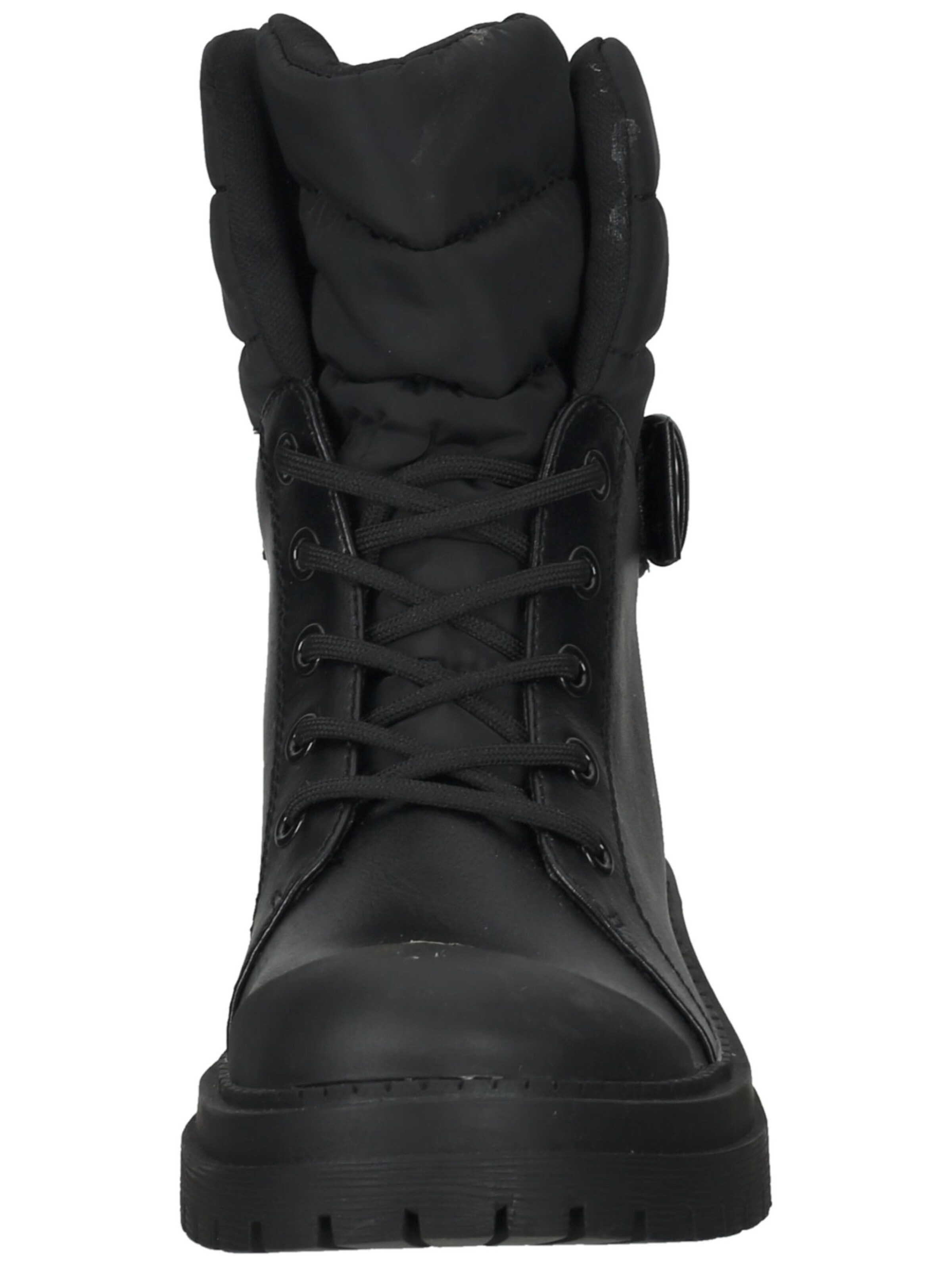 LA STRADA Schnürstiefelette in Schwarz