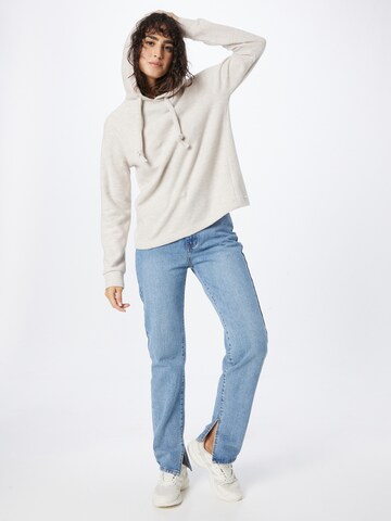 TOM TAILOR DENIM Sweatshirt in White