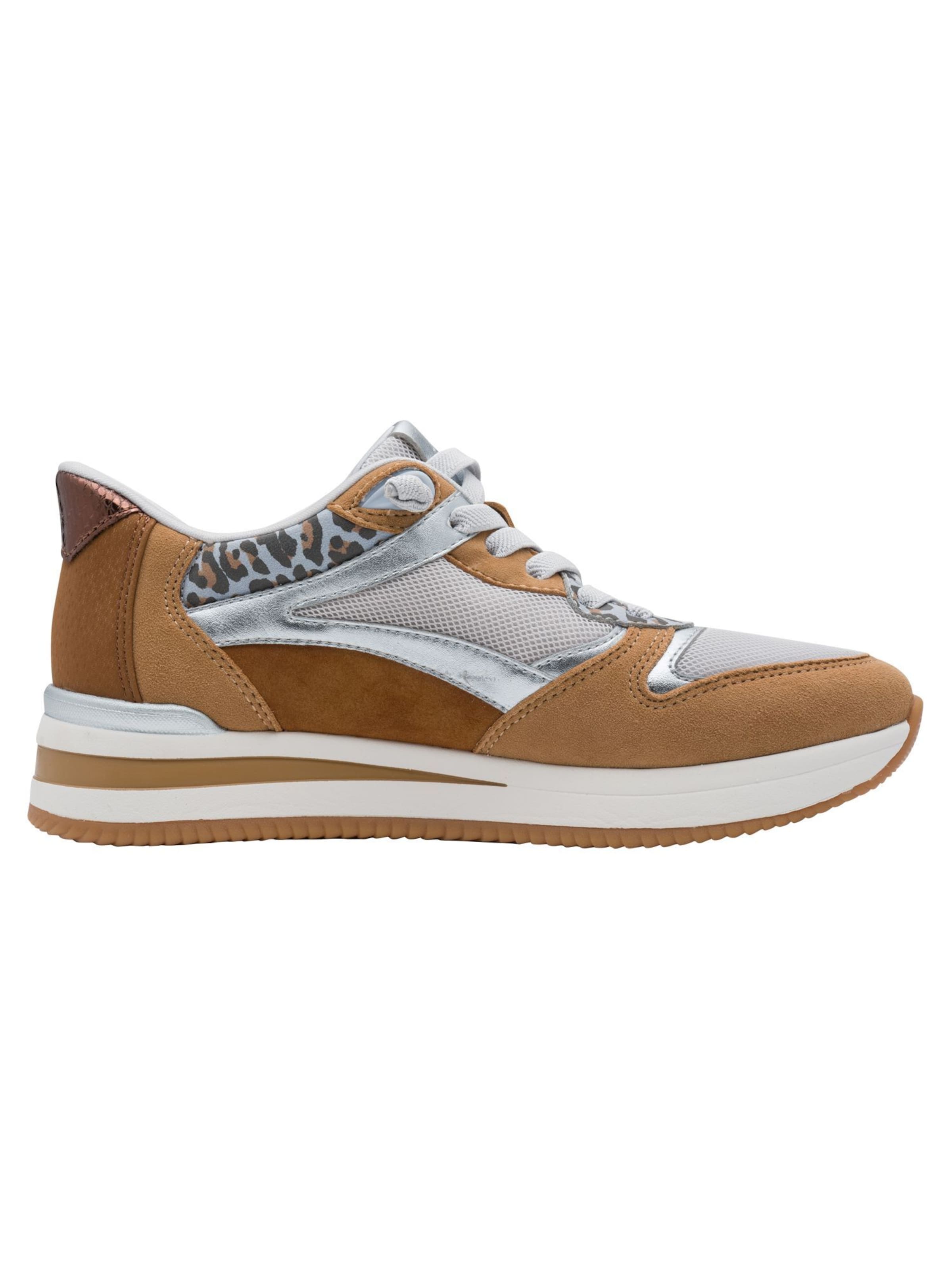 Tamaris Platform trainers in Brown