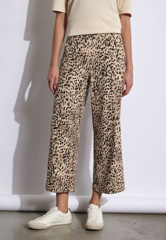 Street One Studio Regular Pants in Brown: front