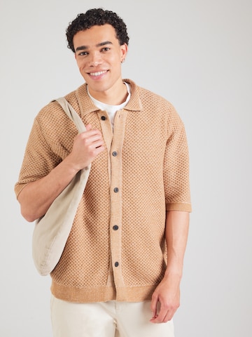 ruda SELECTED HOMME Kardiganas 'SLHGINGER': priekis