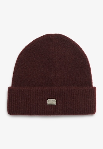 Superdry Beanie in Red