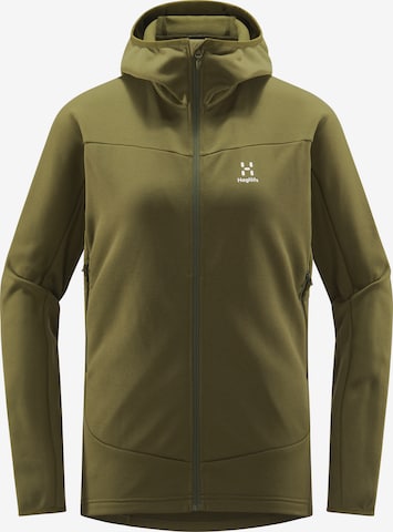 Haglöfs Athletic Fleece Jacket 'Frost' in Green: front