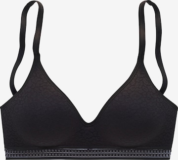 LASCANA Bra in Black: front