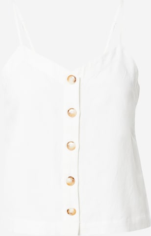 Warehouse - Top en blanco: frente