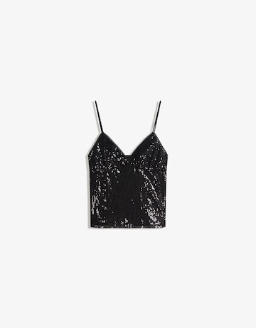 Haut Bershka en noir : devant