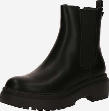 Chelsea Boots 'LEANNA' GUESS en noir : devant