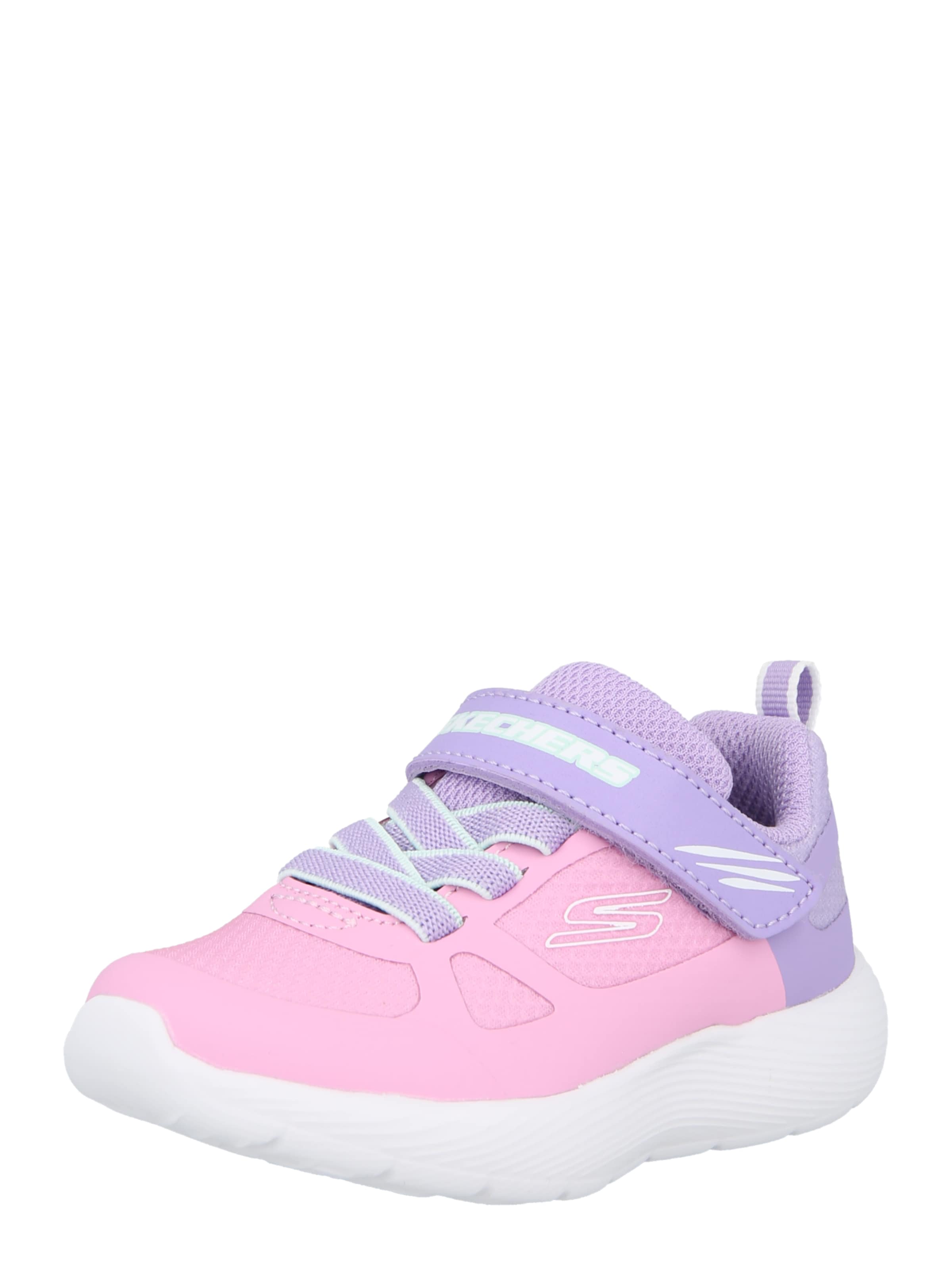 SKECHERS Sneaker 'DYNA-LITE - TRACING TRACKS' in Pink: Vorderseite
