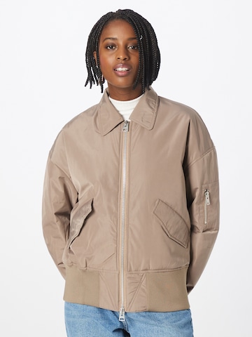 Brixtol Textiles Jacke 'Francesca' in Beige: predná strana