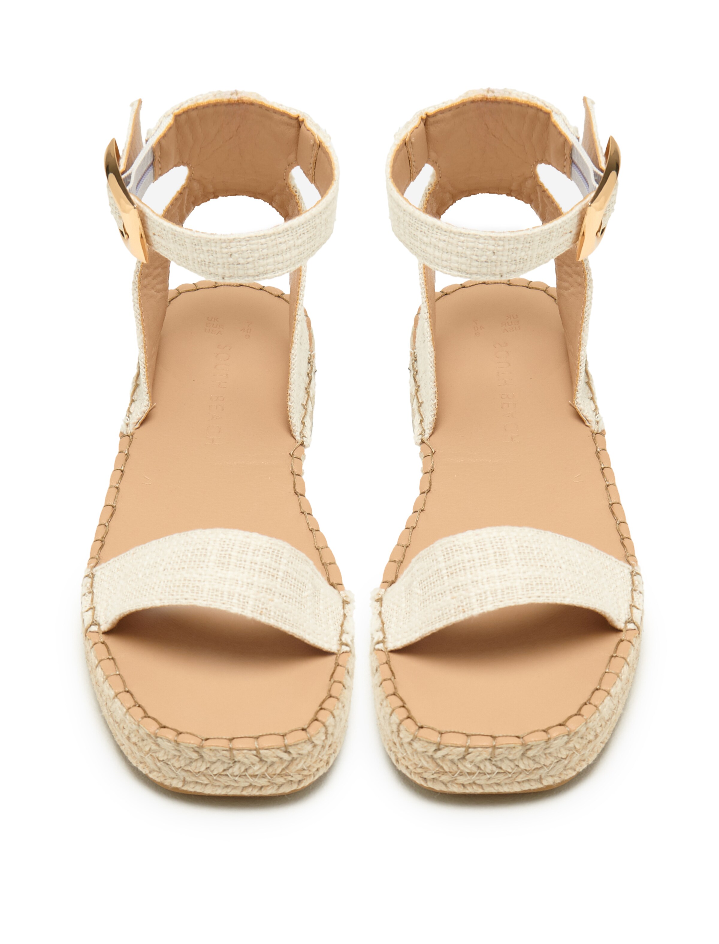 Sandales South Beach en beige
