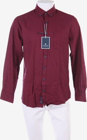 BASEFIELD Button Up Shirt in M in Red: front