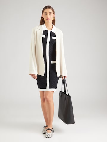 Robes en maille Karl Lagerfeld en noir