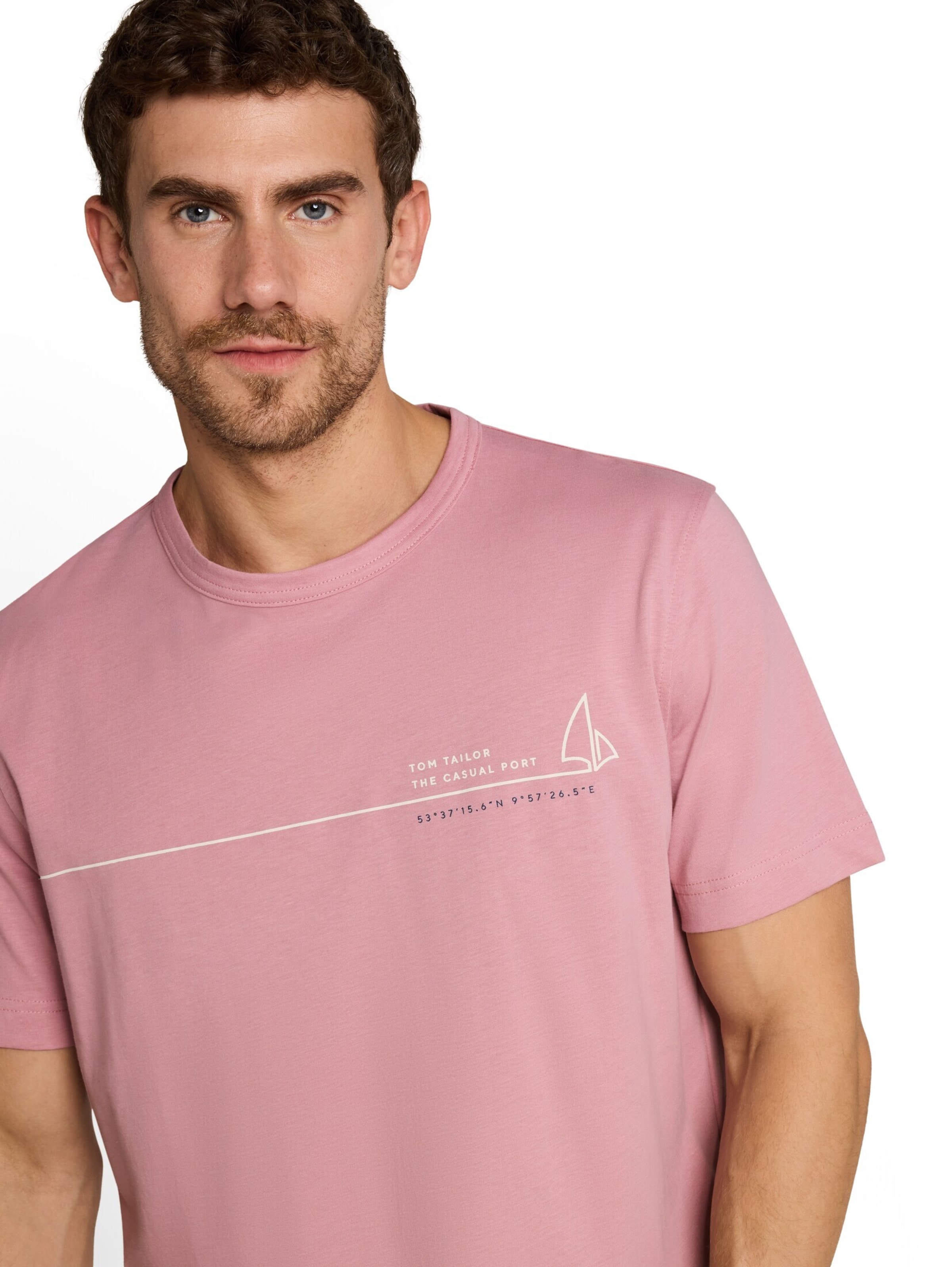 T-Shirt TOM TAILOR en rose