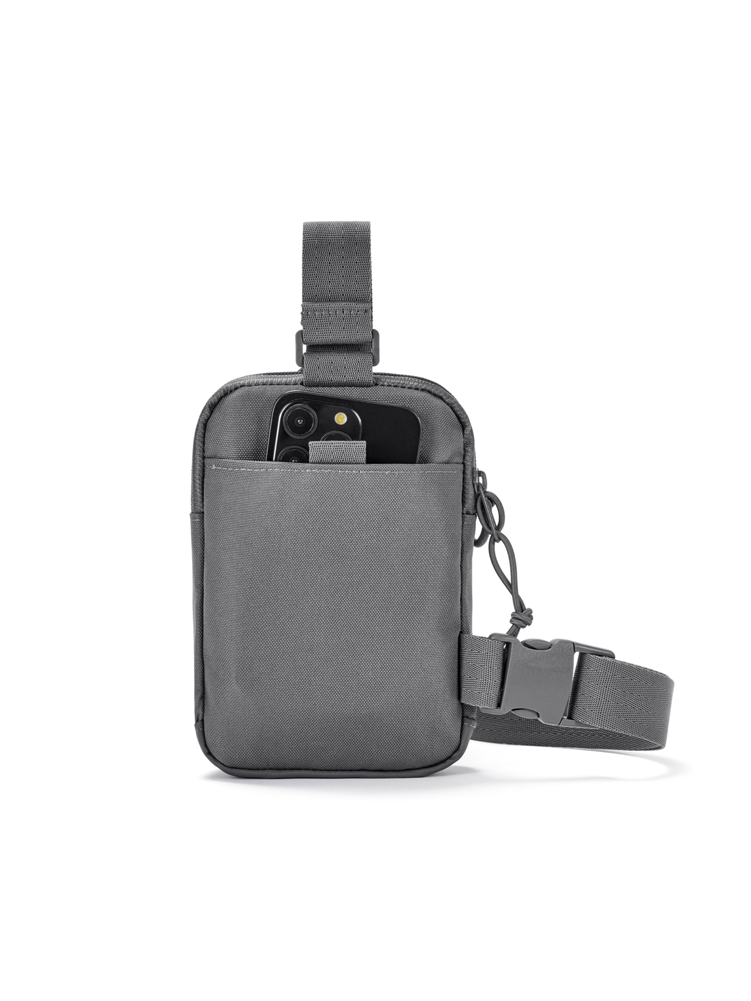 Johnny Urban Чанта за през рамо тип преметка 'Arthur' в сиво