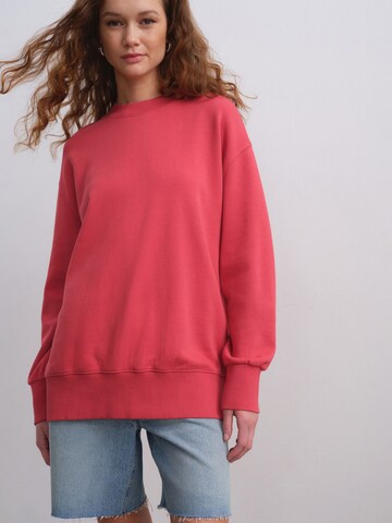 Next Sweatshirt 'Essentials' in Red